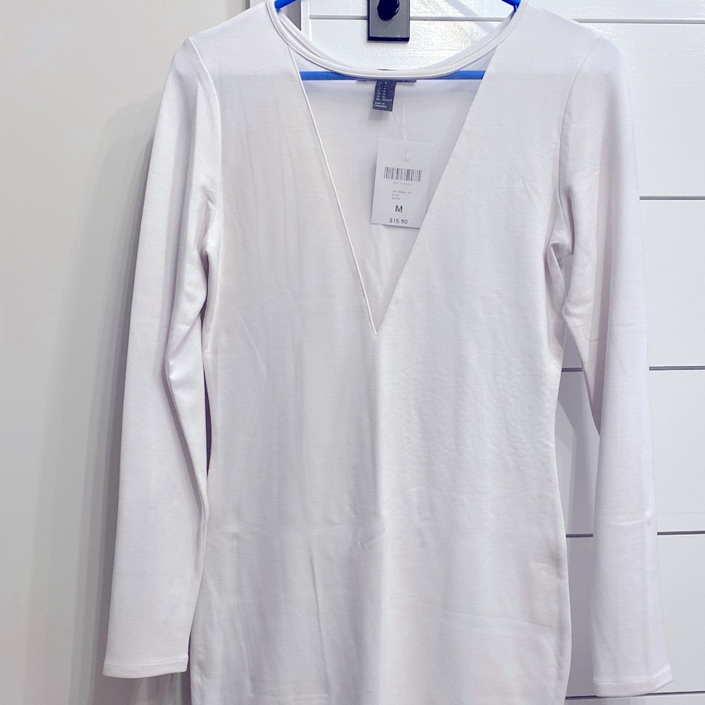 NWT White Body Con Dress
